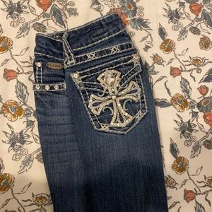 LA Idol Size 1 bootcut jeans W:27 L:34